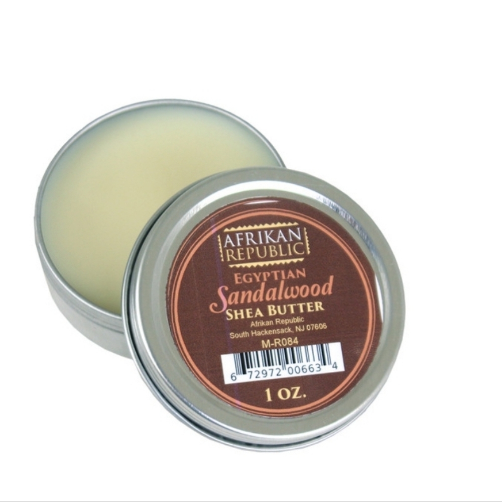 Egyptian Sandalwood Shea Butter Travel Size, 1 oz. - Picture 2 of 2